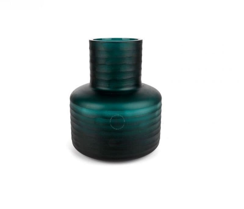 Image 6 for Gracelynn Cup Green Glass Vase