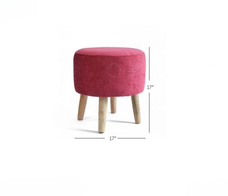 Image 5 for Este Solid Wooden Stool