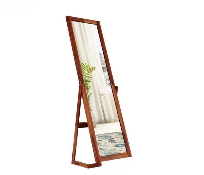Image 5 for Miriam Full Length Dressing Mirror (Honey Finish)