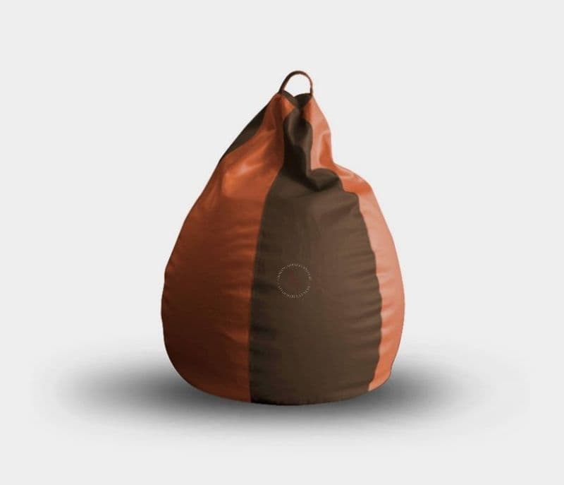 Image 4 for Imerio Print Leatherette Bean Bag Filled with Beans