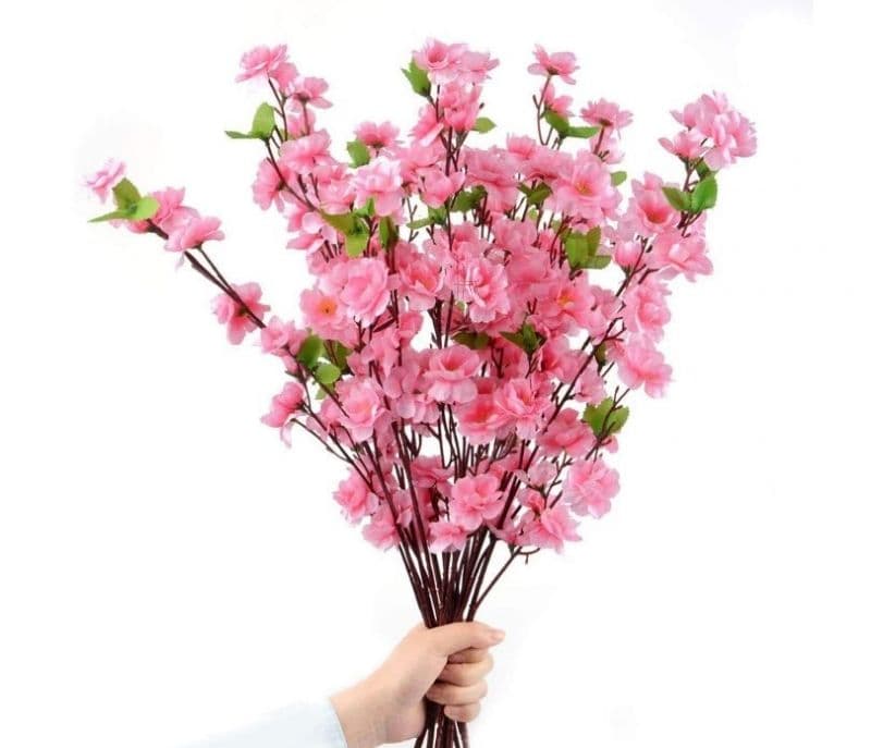 Image 3 for Octavia Cherry Blossom Flower Sticks for Home Decor