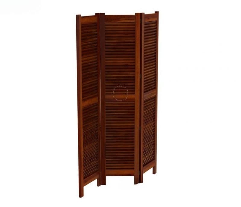 Image 3 for Stormi Vitra 3 Panel Room Partition (Honey Finish)