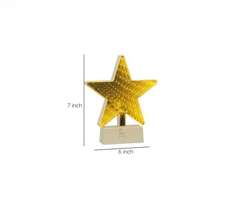 Image 5 for Alexandria Star Shaped LED Lighting with Mirror