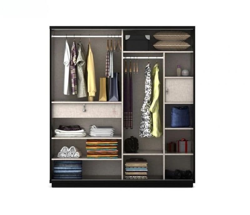 Image 6 for Fabio Universal 2 Door Sliding Wardrobe