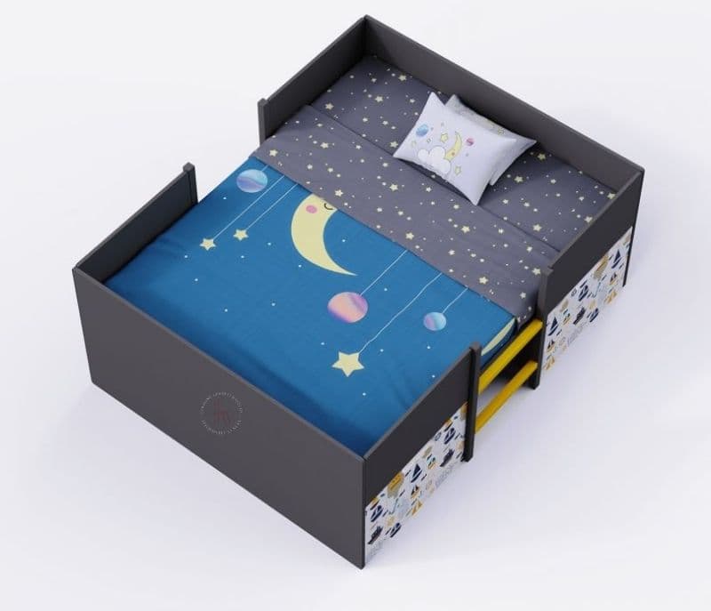 Image 4 for Myla Double Bed with Drawer Storage