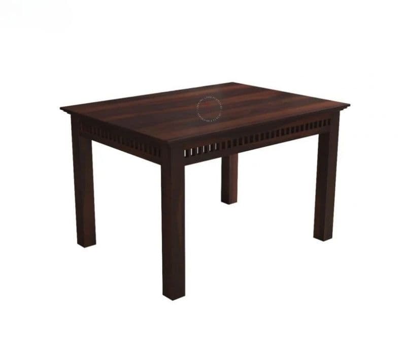 Image 5 for Karter  4 Seater Dining Set with Bench (Walnut Finish)