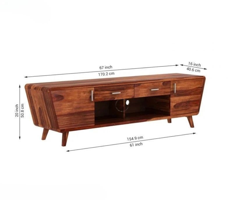 Image 6 for Londyn  Tv Unit with Cupboards Drawers and Shelve Storage