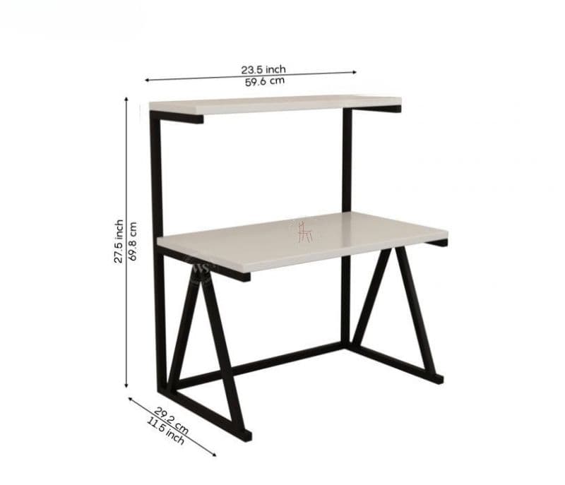 Image 7 for Leilany Engineered Wood Microwave Stand With 2 Tier Kitchen Organizer Storage