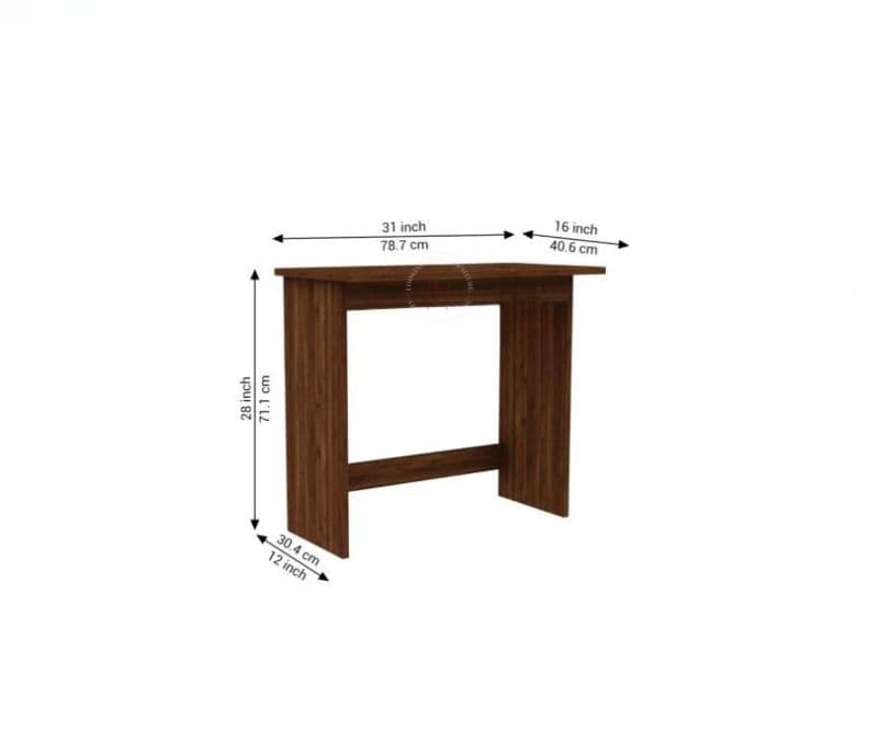 Image 7 for Emmy Study Table (Columbian Walnut Finish)