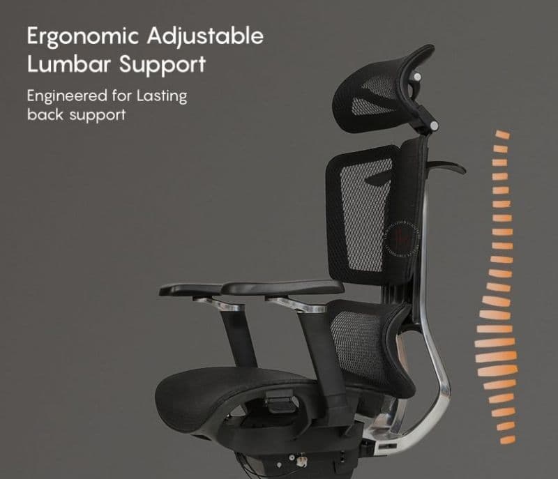 Image 7 for Davina Premium Ergonomic High-Back Mesh Office Chair