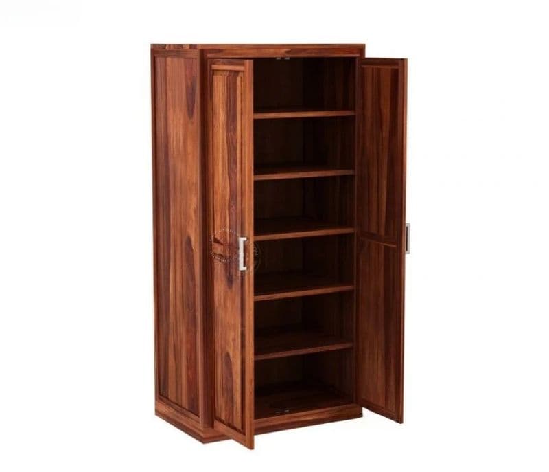 Image 6 for Innocenzo 2 Door Cupboard (Teak Finish)