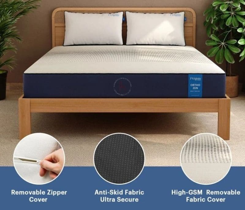Image 2 for Clover Ortho Zen Mattress Orthopedic Firmness 10 Years Warranty AeroWAVE Technology