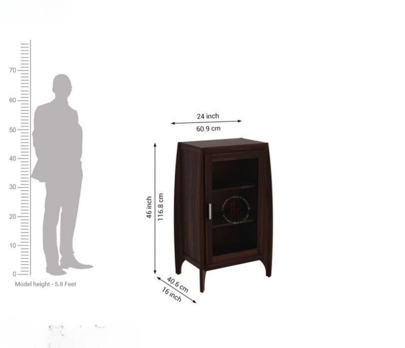 Image 6 for Leilany Office File Cabinet (Walnut Finish)