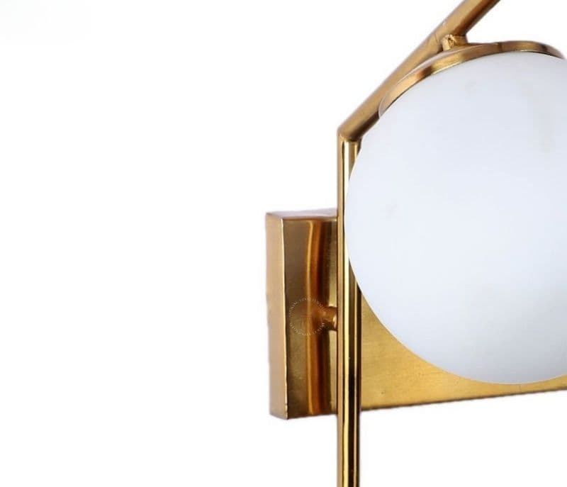 Image 6 for Winter Gold Iron Wall Light Without Bulb