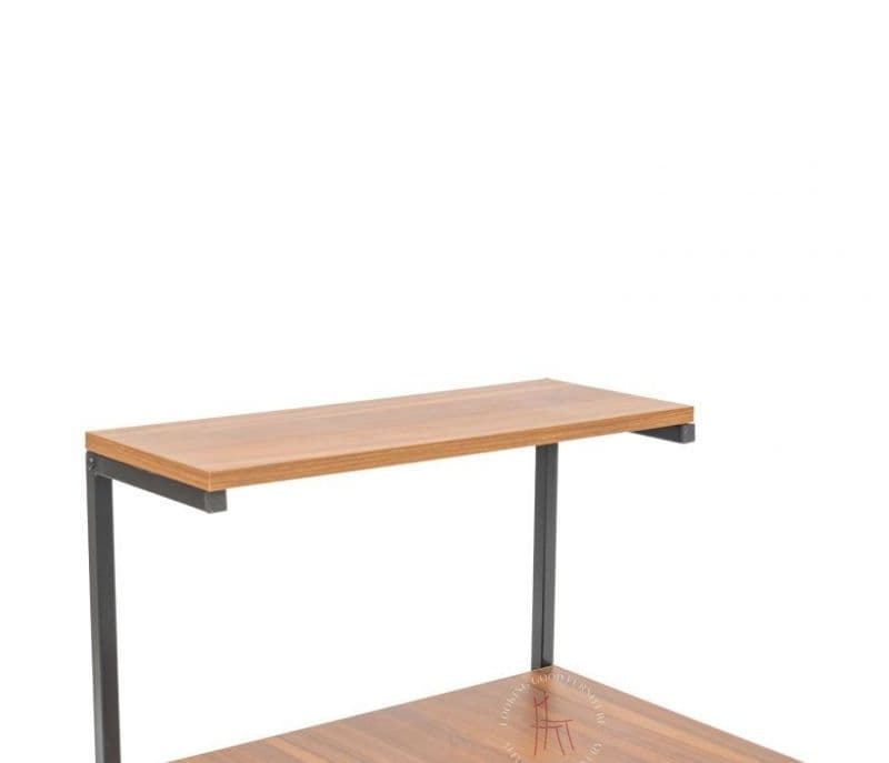 Image 3 for Milo Engineered Wood Microwave Stand With 2 Tier Kitchen Organizer Storage