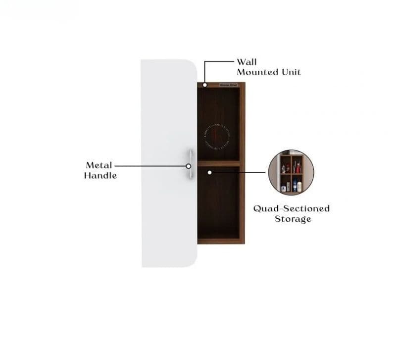 Image 6 for Selene Bathroom Cabinet with Storage