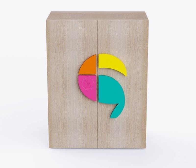 Image 2 for Blaire Fly Away Cabinet Storage