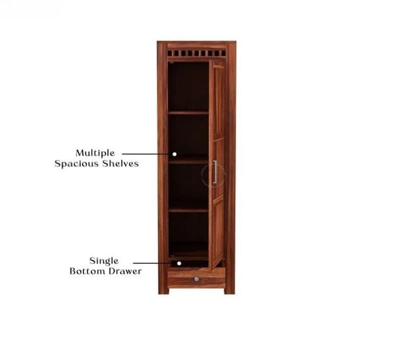 Image 6 for Rosana 1 Door Multi-Utility Wardrobe