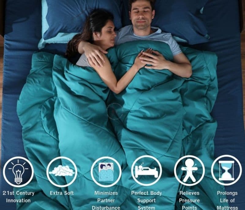 Image 4 for Kaitlyn HR Latex Foam Firm Orthopaedic Mattress Topper