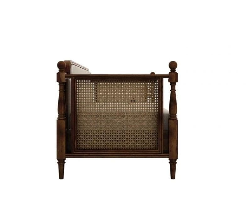 Image 4 for Ursulina Cane Divan Bed with Ivory Mattress