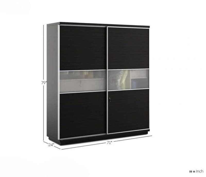 Image 8 for Fabio Universal 2 Door Sliding Wardrobe