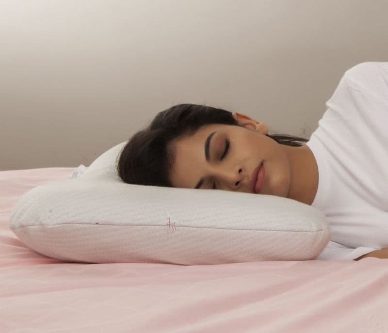 Image 2 for Rhea Special Curve Bed Pillow for Sleeping and Neck Pain Relief