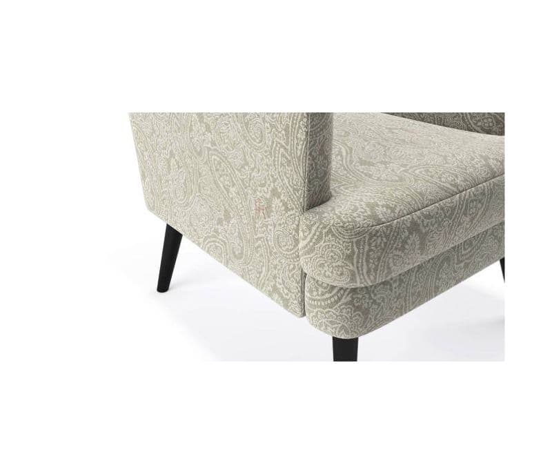 Image 5 for Spetla Lounge Chair in Monochrome Paisley Colour