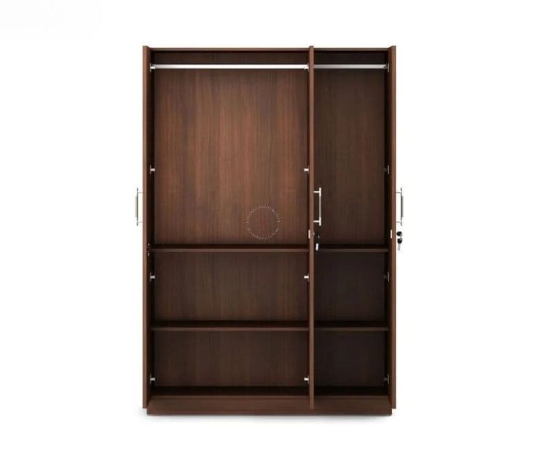 Image 4 for Massimiliano 3 Door Engineer Wood Wardrobe