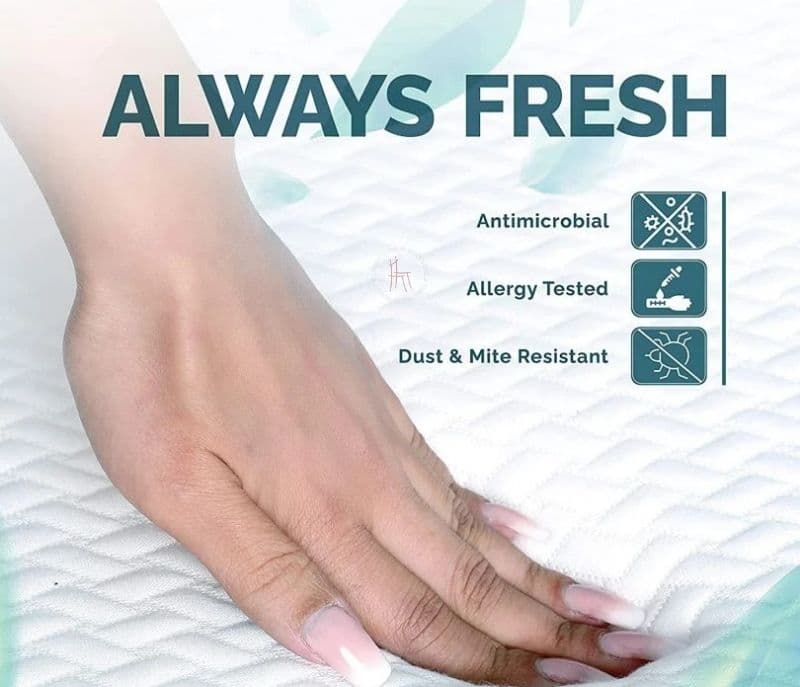 Image 8 for Kaitlyn HR Latex Foam Firm Orthopaedic Mattress Topper