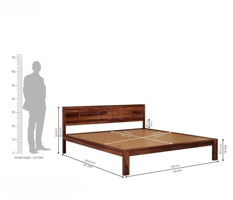 Image 7 for Anastacio Cot (Honey Finish)