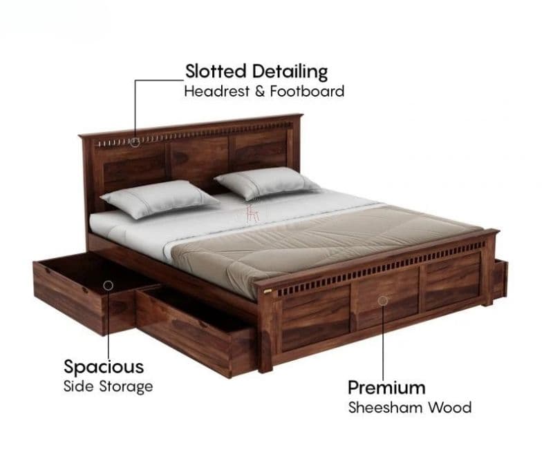 Image 6 for Agata Cot (Honey Finish)