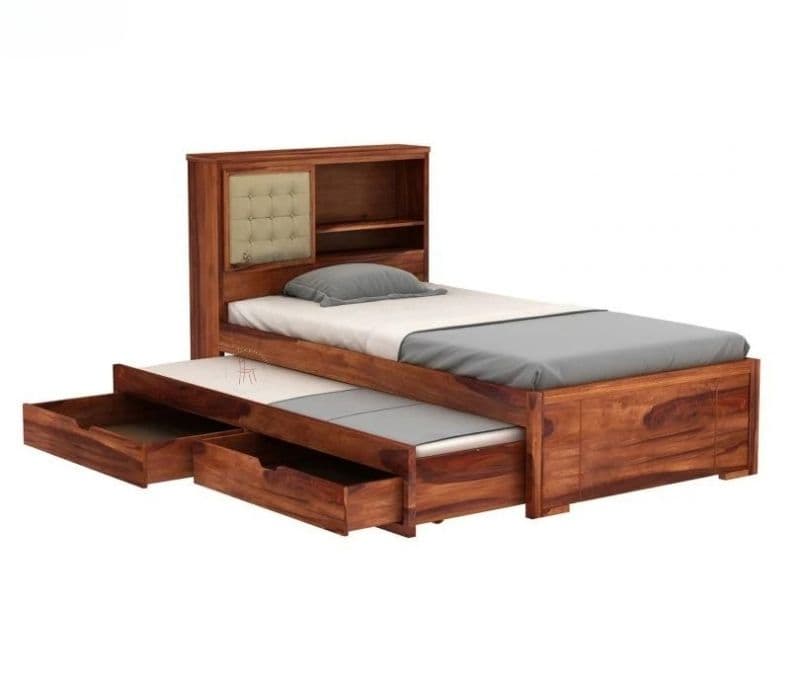 Image 7 for Thalita Trundle Bed (Honey Finish)