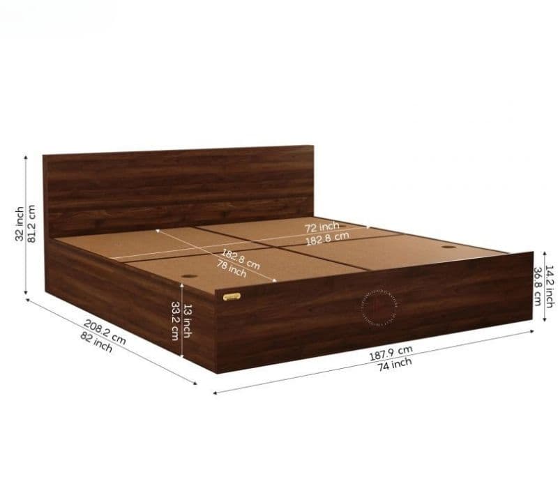 Image 7 for Monroe Storage Bed with 6-Inch Ortho Zen Mattress