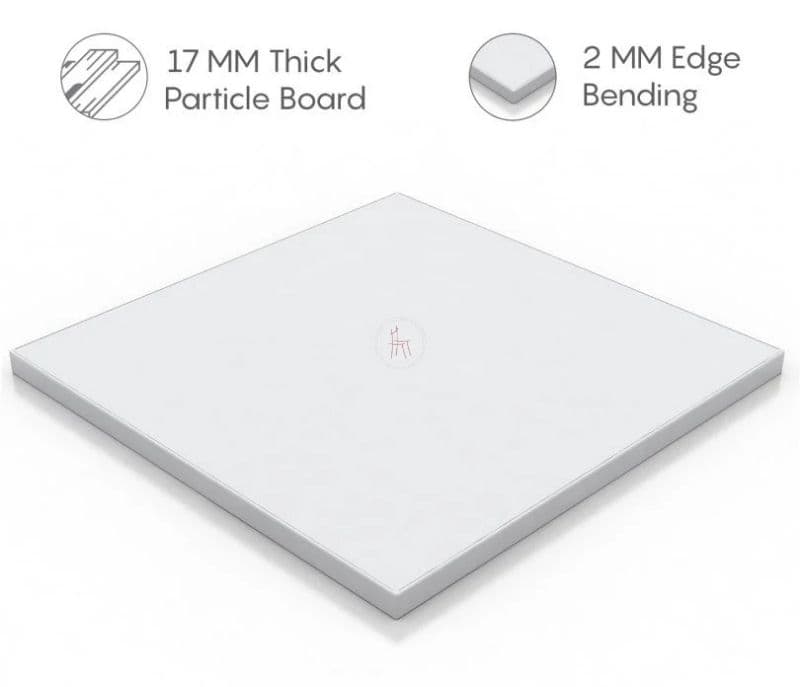 Image 7 for Paisley Engineered Wood Dressing Table with Cabinet and Pull-Out Drawers