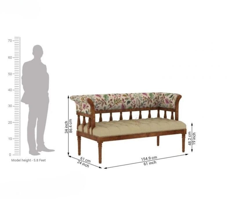 Image 8 for Elouise Bench With Back Rest
