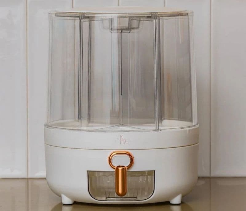 Image 4 for Neriah 6- Compartment All-In-One Rotating Grain Dispenser