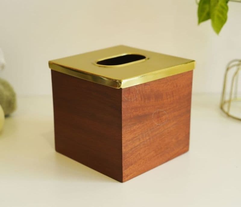 Image 6 for Emerson Designer Glass With Wood Bath Set of 6 Piece