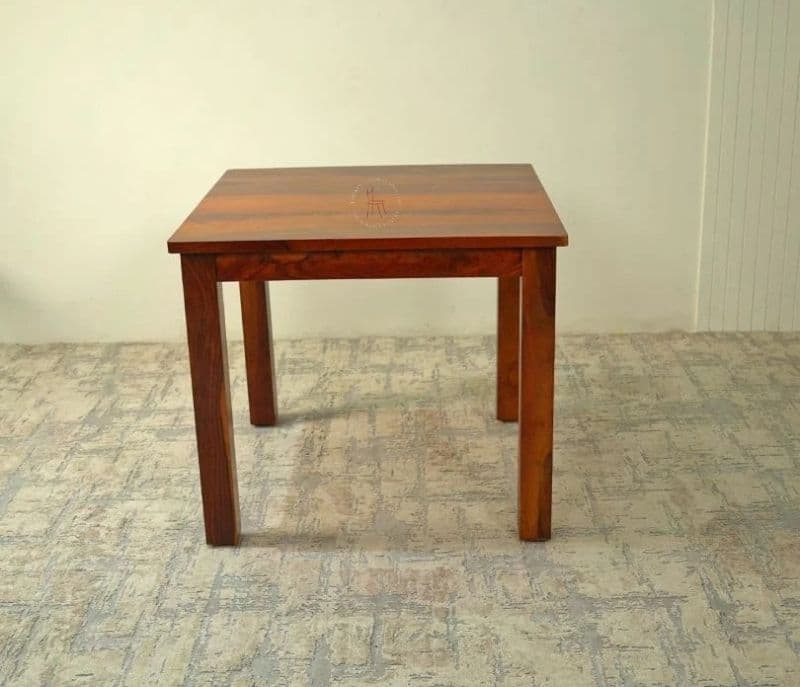 Image 7 for Raina 4 Seater Dining Set with Cushioned Chair (Honey Finish)