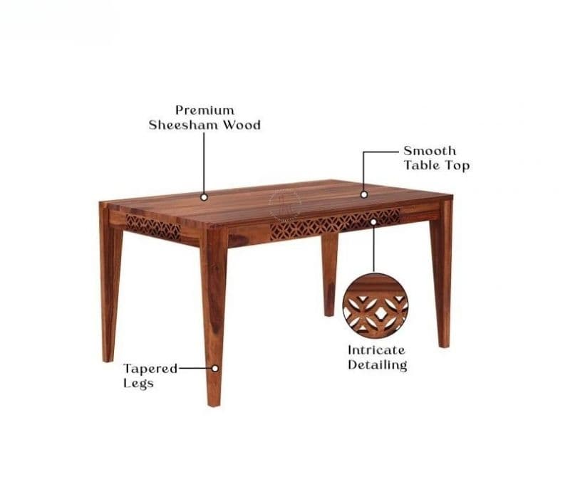 Image 8 for Jianna 8 Seater Dining Set (Honey Finish)