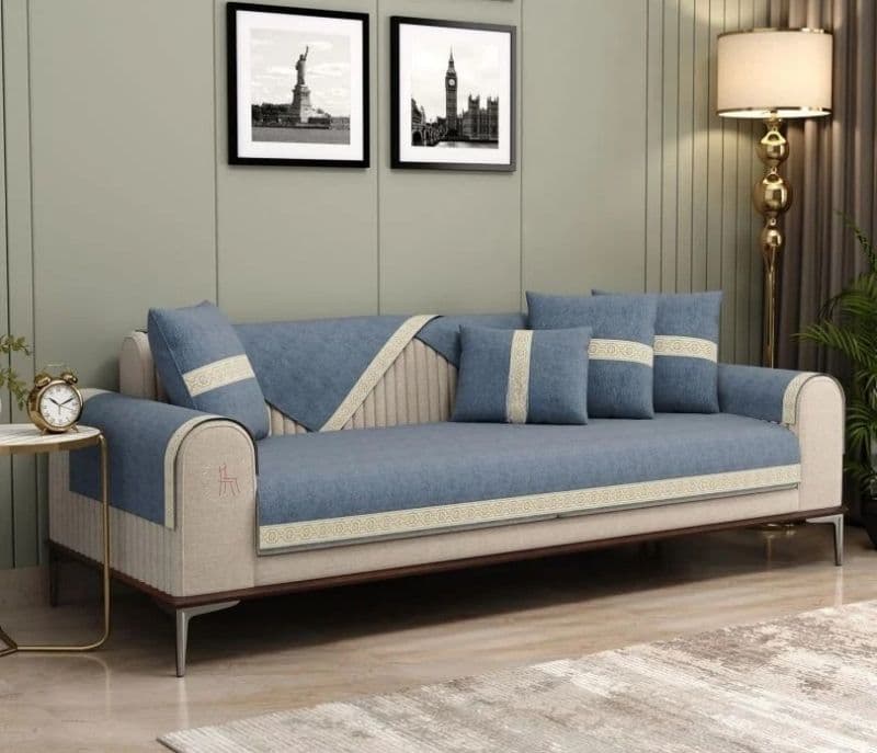 Evelyn 3 Seater Premium Sofa Cover - Set of 9