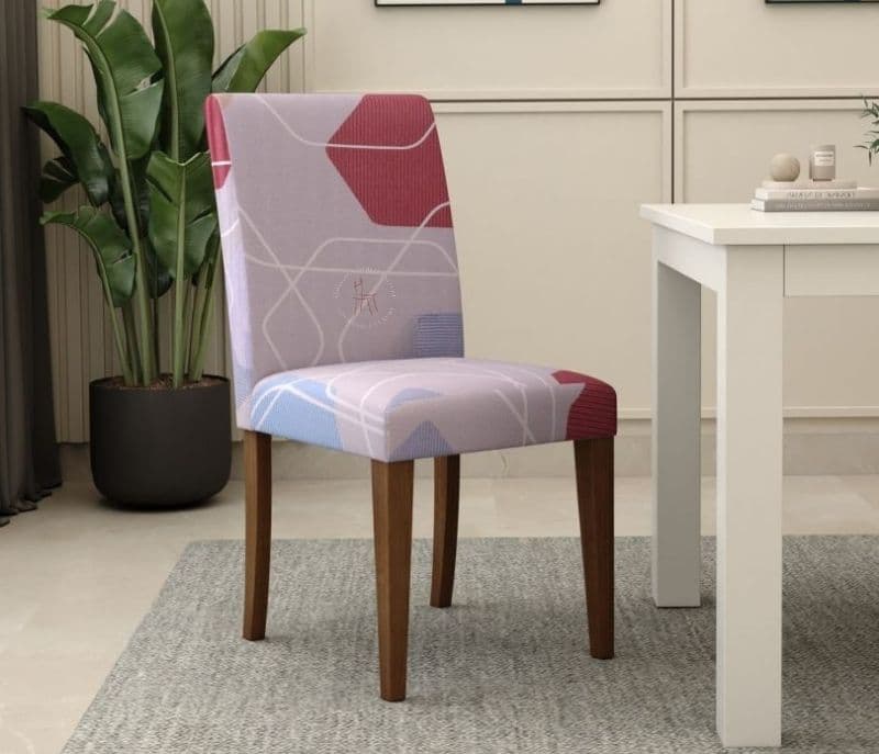 Image 4 for Aria lastic Abstract Printed Polyester Spandex Dining Chair Cover Set Of 1