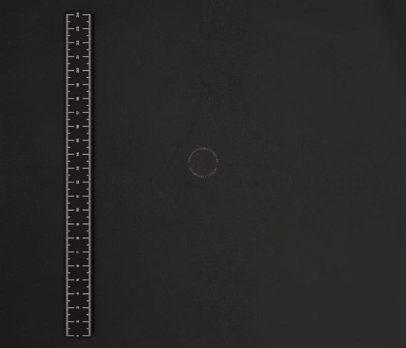 Image 2 for Elani Tar Black Plain Leatherette Fabric