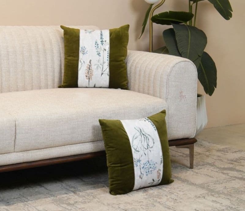 Image 10 for Dakota Rainforest Cotton- Velvet Cushion Cover - Pack of 5