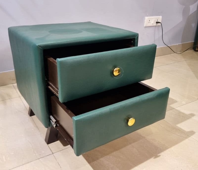Image 4 for Altis Bed Side Table With 2 Drawers Size 18×16 (WF OTD)