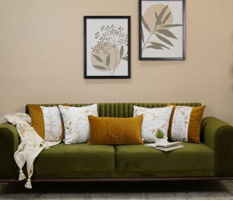 Kailani Cotton- Velvet Cushion Cover - Pack of 5