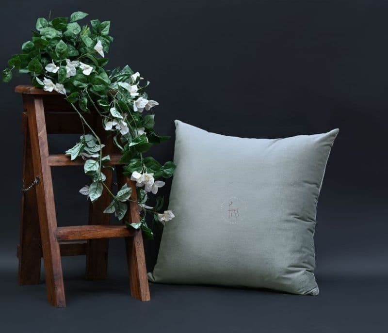 Sydney Silver Grey Velvet Cushion Cover