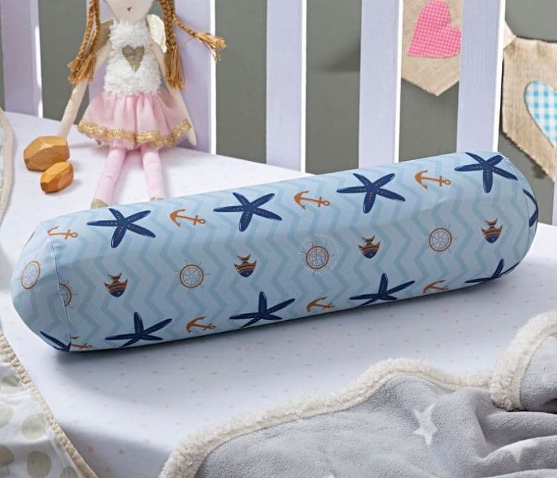 Marilyn Baby Bolster With Removable Washable Organic Bamboo Cover Set of 2