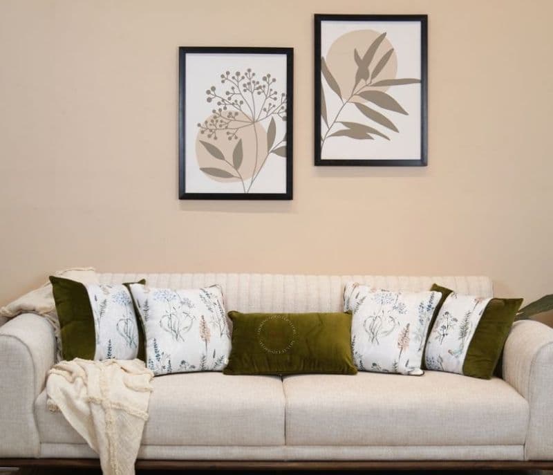 Dakota Rainforest Cotton- Velvet Cushion Cover - Pack of 5