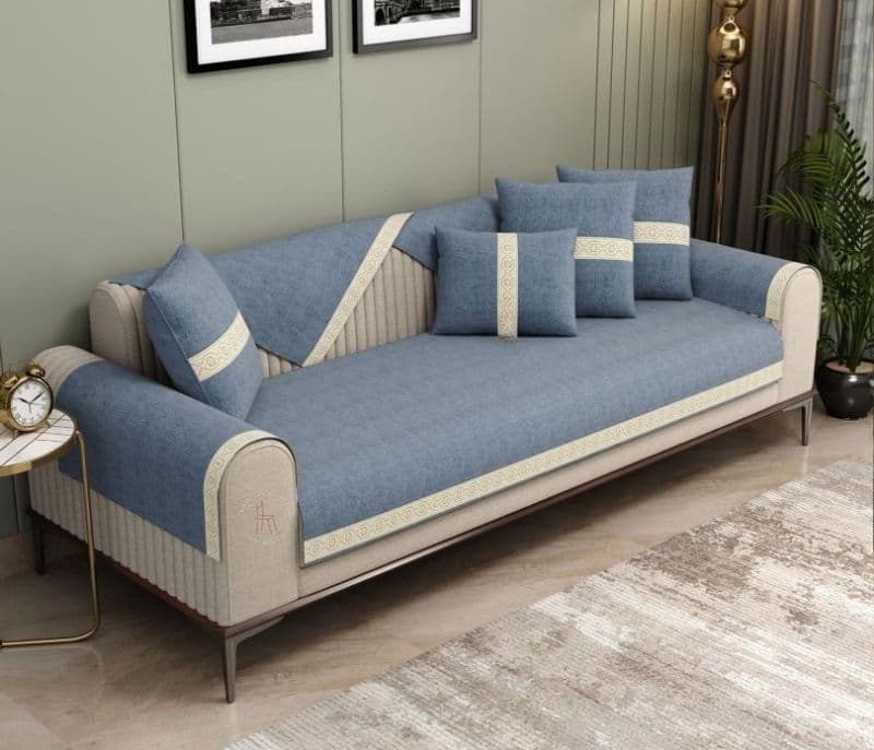 Image 2 for Evelyn 3 Seater Premium Sofa Cover - Set of 9