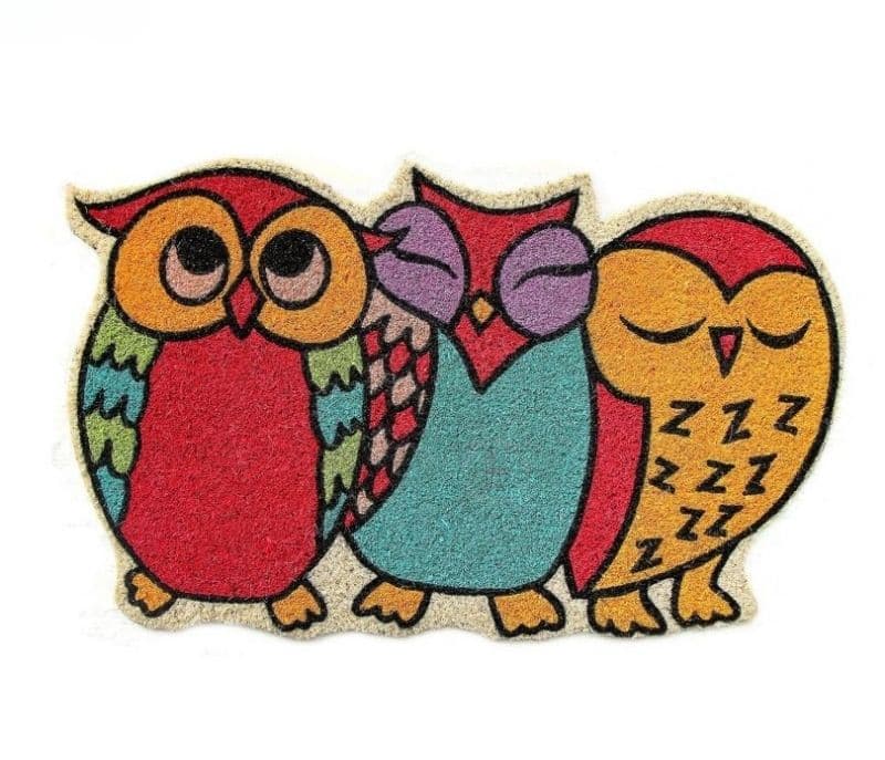 Image 3 for Scout Owl Shape Door Mat- Anti-Slip Floor Mat For Home